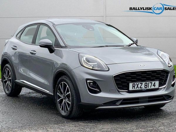 Ford Puma , Petrol Hybrid, 2022, Silver