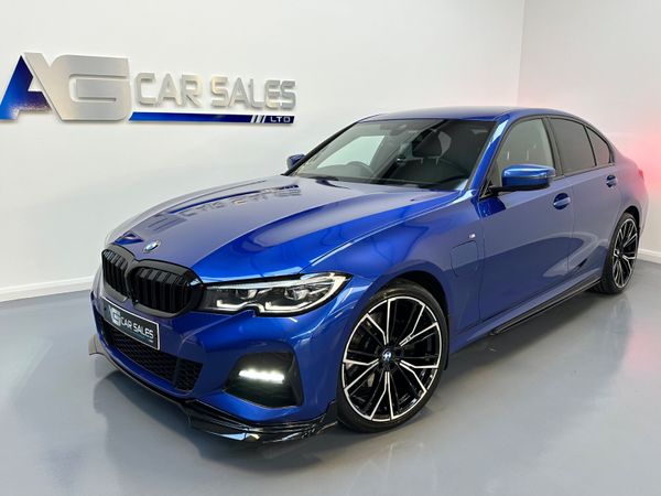 BMW 3-Series Saloon, Petrol Hybrid, 2020, Blue