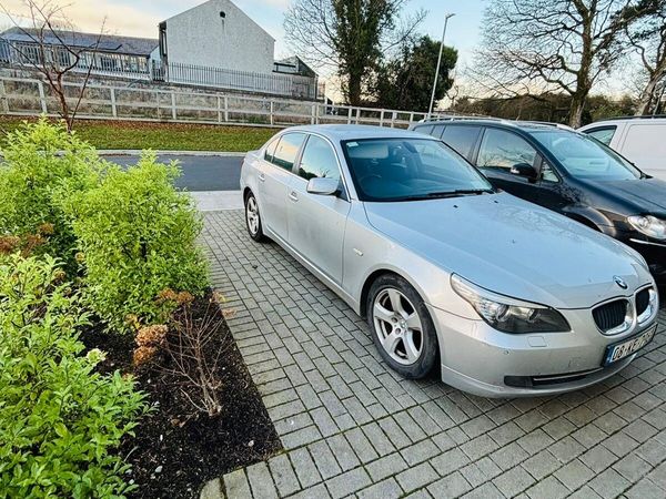 BMW 5-Series Saloon, Diesel, 2008, Silver