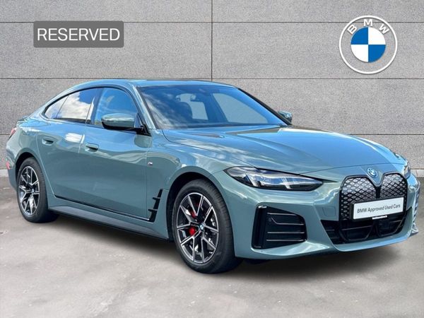 BMW i4 Saloon, Electric, 2025, Green