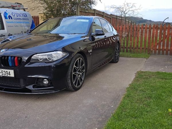 BMW 5-Series Saloon, Diesel, 2014, Black