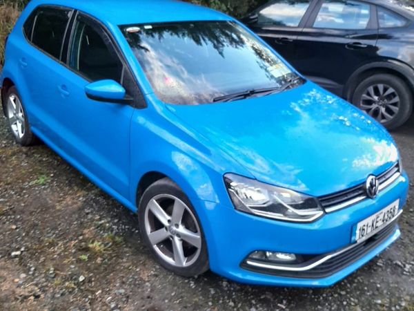 Volkswagen Polo Hatchback, Diesel, 2016, Blue