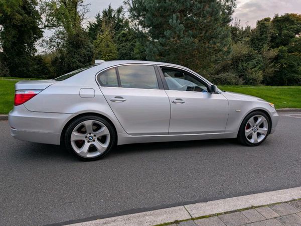 BMW 5-Series Saloon, Diesel, 2008, Silver