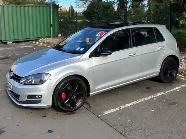 Volkswagen Golf Hatchback, Diesel, 2015, Silver