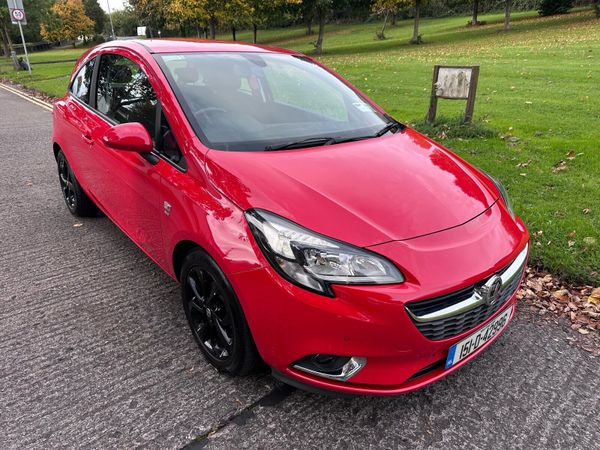 Opel Corsa Hatchback, Petrol, 2015, Red
