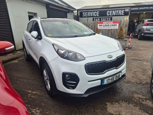 Kia Sportage MPV, Diesel, 2017, White