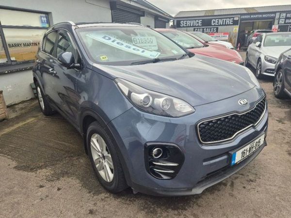 Kia Sportage MPV, Diesel, 2016, Blue