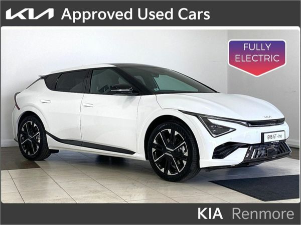Kia EV6 SUV, Electric, 2025, White