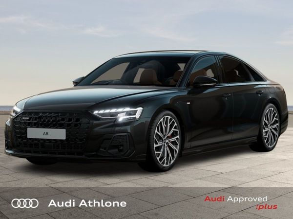 Audi A8 Saloon, Petrol Plug-in Hybrid, 2025, Black