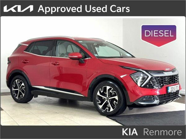 Kia Sportage MPV, Diesel, 2022, Red