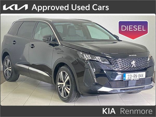 Peugeot 5008 MPV, Diesel, 2022, Black