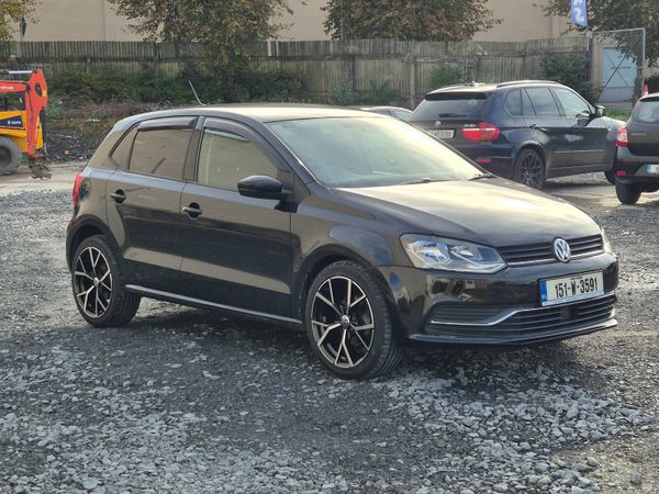 Volkswagen Polo Hatchback, Petrol, 2015, Black