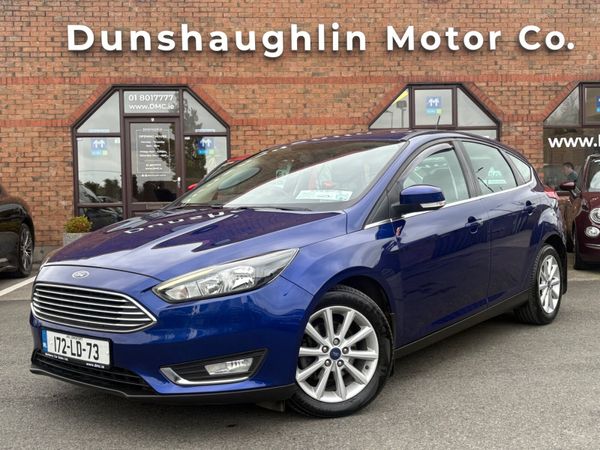 Ford Focus Hatchback, Diesel, 2017, Blue