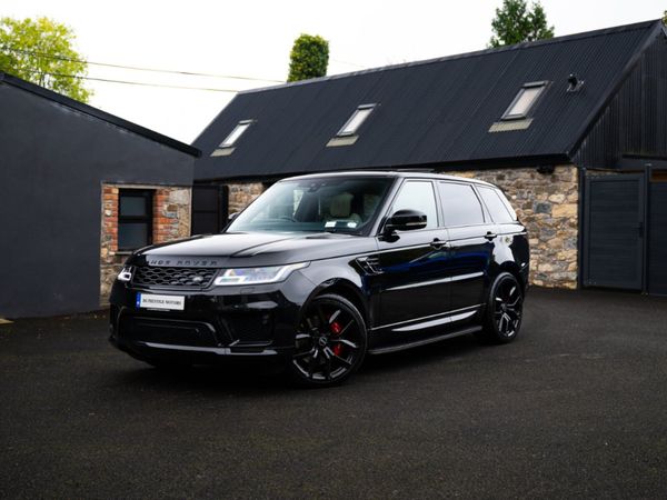 Land Rover Range Rover Sport SUV, Petrol Plug-in Hybrid, 2020, Black