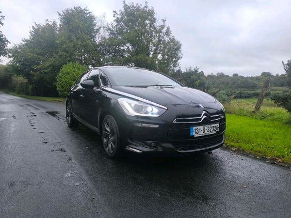Citroen DS 5 Hatchback, Diesel Hybrid, 2013, Black
