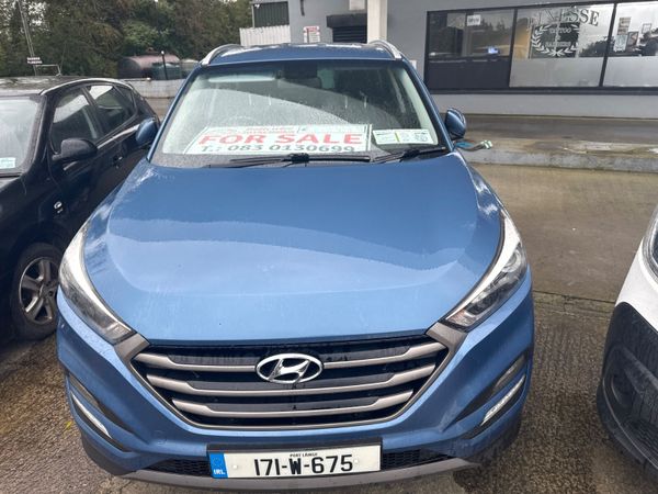 Hyundai Tucson SUV, Diesel, 2017, Blue