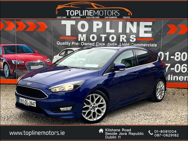 Ford Focus Hatchback, Diesel, 2016, Blue