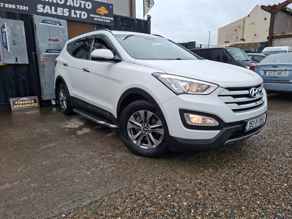Hyundai Santa Fe SUV, Diesel, 2015, White