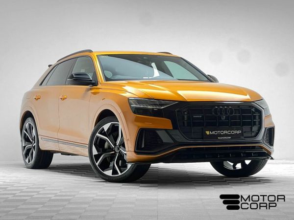 Audi Q8 SUV, Petrol Plug-in Hybrid, 2023, Orange