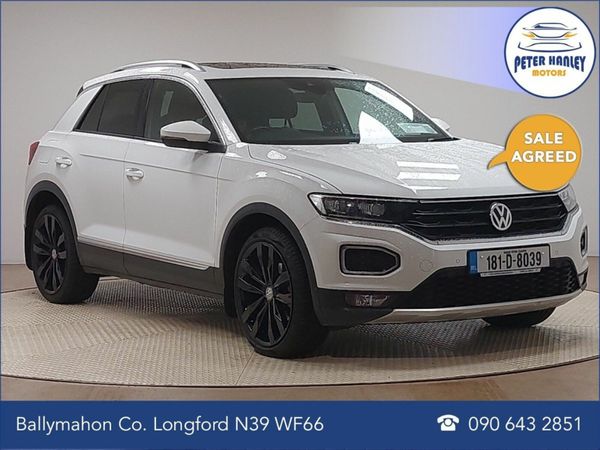 Volkswagen T-Roc SUV, Diesel, 2018, White