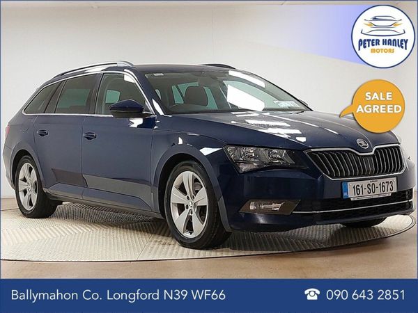 Skoda Superb Estate, Diesel, 2016, Blue