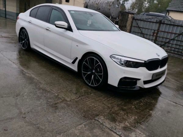 BMW 5-Series Saloon, Diesel, 2018, White