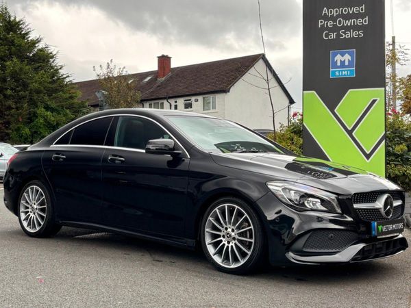 Mercedes-Benz CLA Saloon, Petrol, 2018, Black
