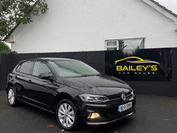 Volkswagen Polo Hatchback, Petrol, 2018, Black