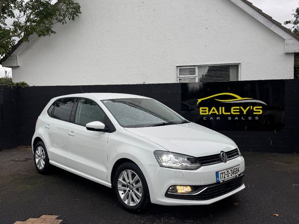 Volkswagen Polo Hatchback, Petrol, 2017, White
