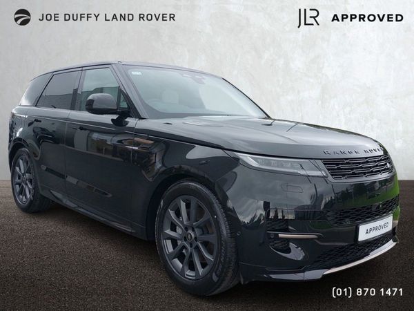 Land Rover Range Rover Sport SUV, Petrol Plug-in Hybrid, 2025, Black