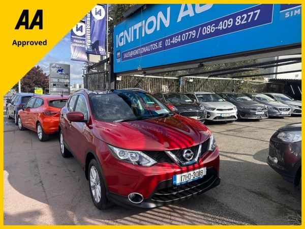 Nissan Qashqai MPV, Diesel, 2017, Red