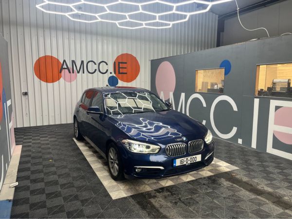 BMW 1-Series Hatchback, Petrol, 2016, Blue