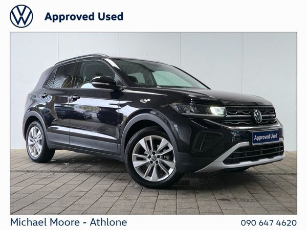 Volkswagen T-Cross Crossover, Petrol, 2025, Black