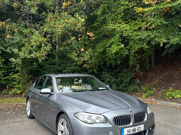 BMW 5-Series Saloon, Diesel, 2014, Grey