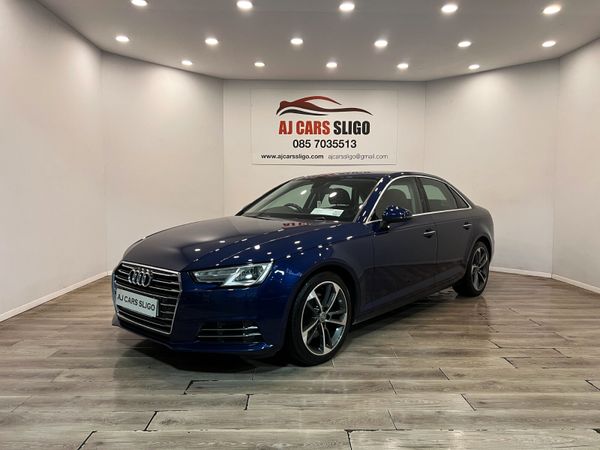 Audi A4 Saloon, Diesel, 2018, Blue