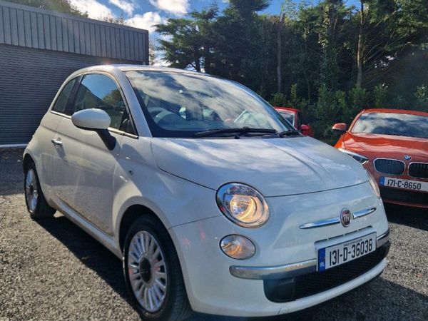 Fiat 500 Hatchback, Petrol, 2013, White