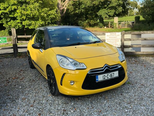 Citroen DS 3 Hatchback, Diesel, 2012, Yellow