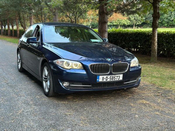 BMW 5-Series Saloon, Diesel, 2011, Blue