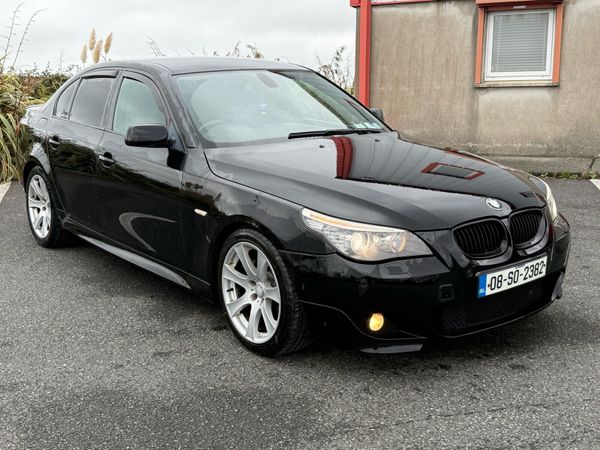 BMW 5-Series Saloon, Diesel, 2008, Black
