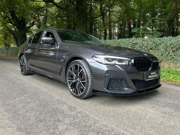 BMW 5-Series Saloon, Petrol Hybrid, 2023, Grey