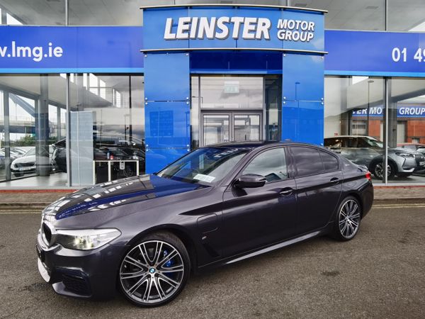 BMW 5-Series Saloon, Petrol Plug-in Hybrid, 2018, Grey
