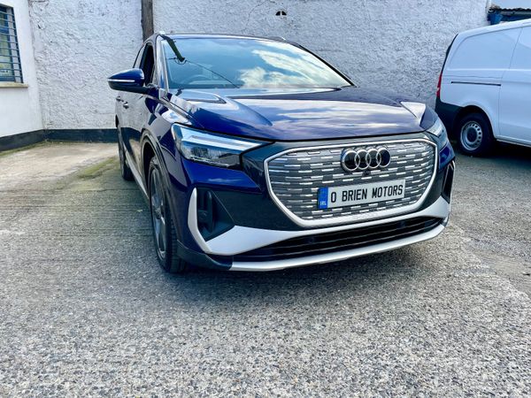 Audi Q4 e-tron SUV, Electric, 2024, Blue