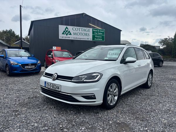 Volkswagen Golf Estate, Petrol, 2017, White