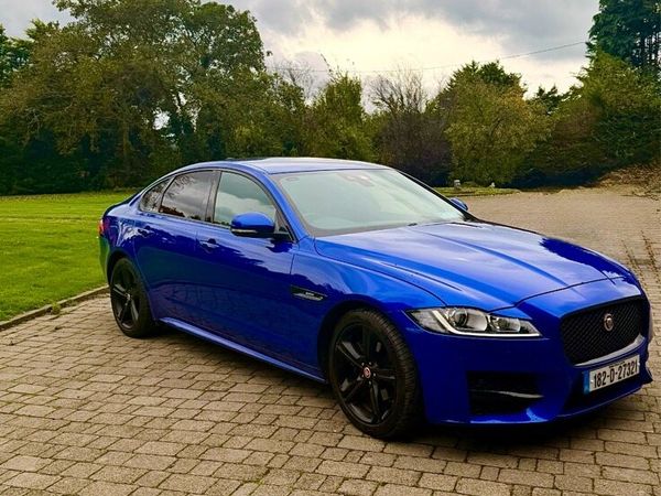 Jaguar XF Saloon, Diesel, 2018, Blue