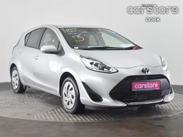 Toyota Aqua Hatchback, Petrol Hybrid, 2021, Silver