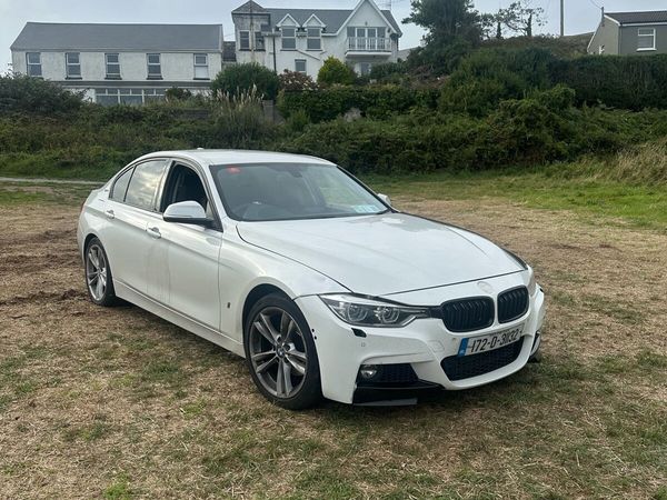 BMW 3-Series Saloon, Petrol Plug-in Hybrid, 2017, White