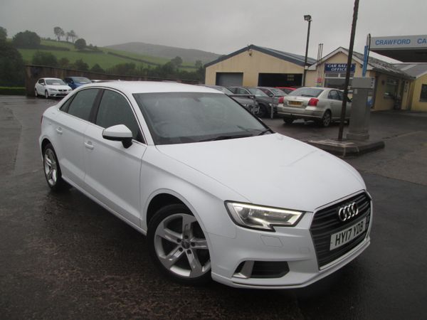 Audi A3 Saloon, Diesel, 2017, White