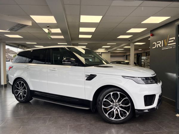 Land Rover Range Rover Sport SUV, Petrol Hybrid, 2021, White