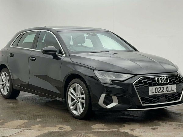 Audi A3 Hatchback, Petrol Hybrid, 2022, Black