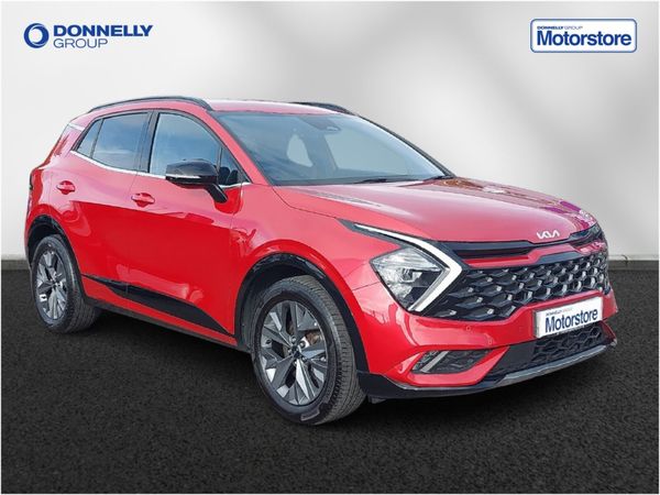 Kia Sportage Estate, Petrol Hybrid, 2022, Red